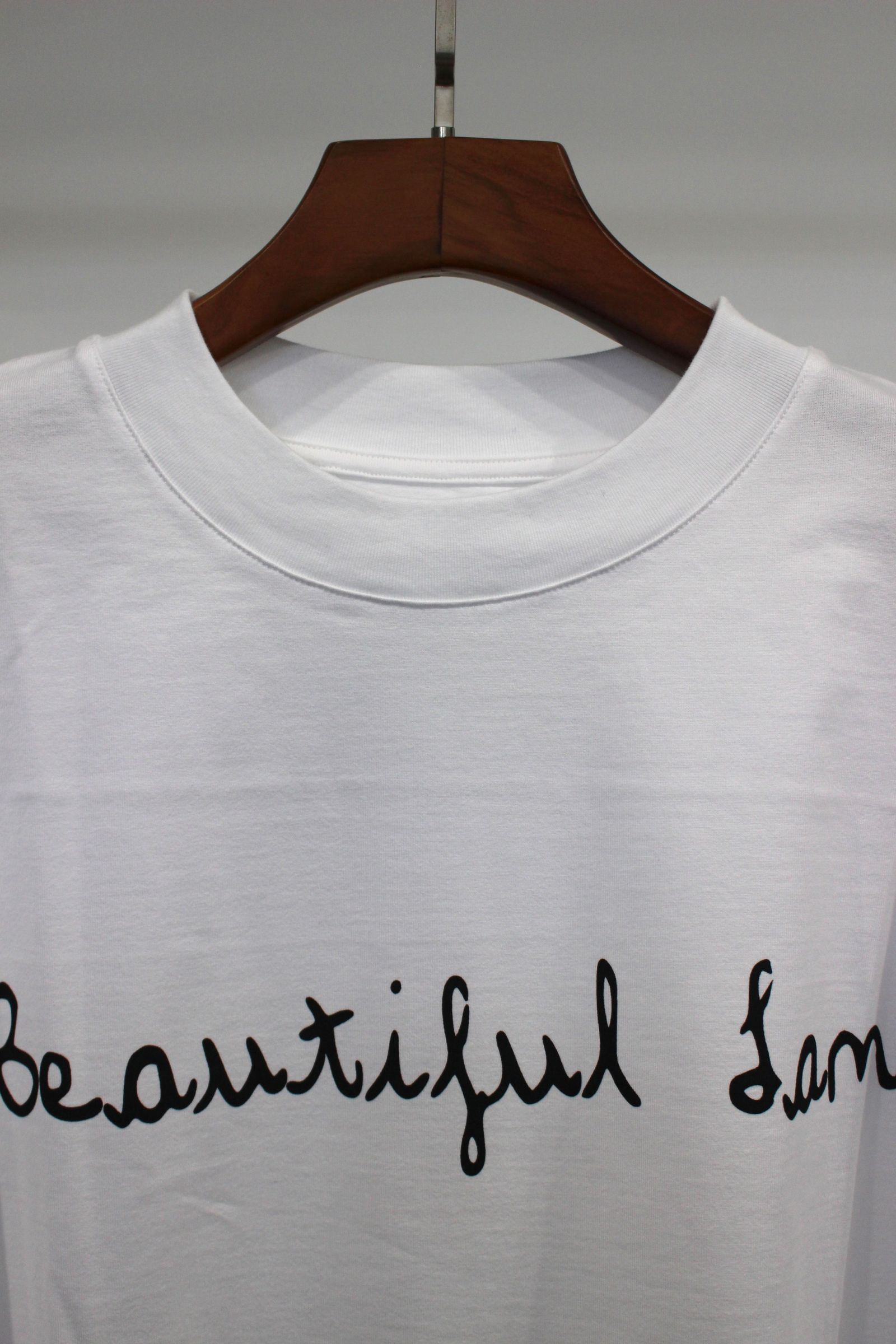 SUAI-SUAI JERSEY LOGO T-SHIRT/ビッグプリントTEE