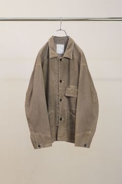 C/R DUCK COVERALL JACKET | GREIGE | カバーオール