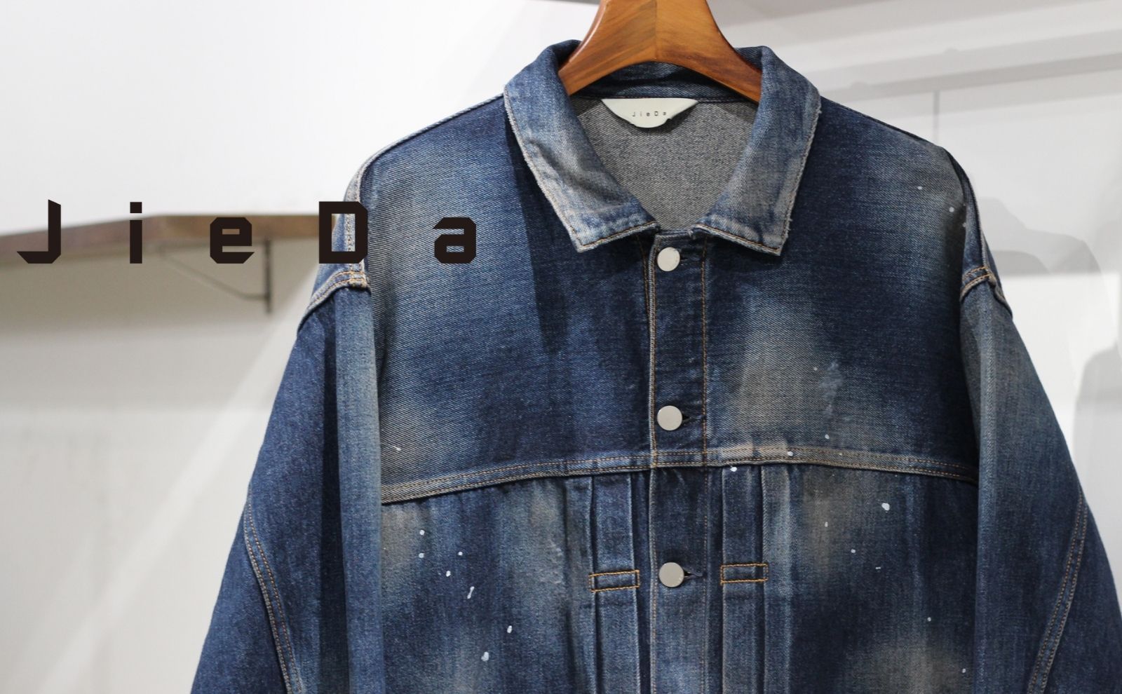 JieDa - SELVEDGE VINTAGE DENIM JACKET/デニムジャケット | NapsNote