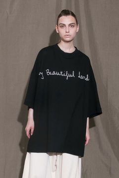 SUAI-SUAI JERSEY LOGO T-SHIRT/ビッグプリントTEE