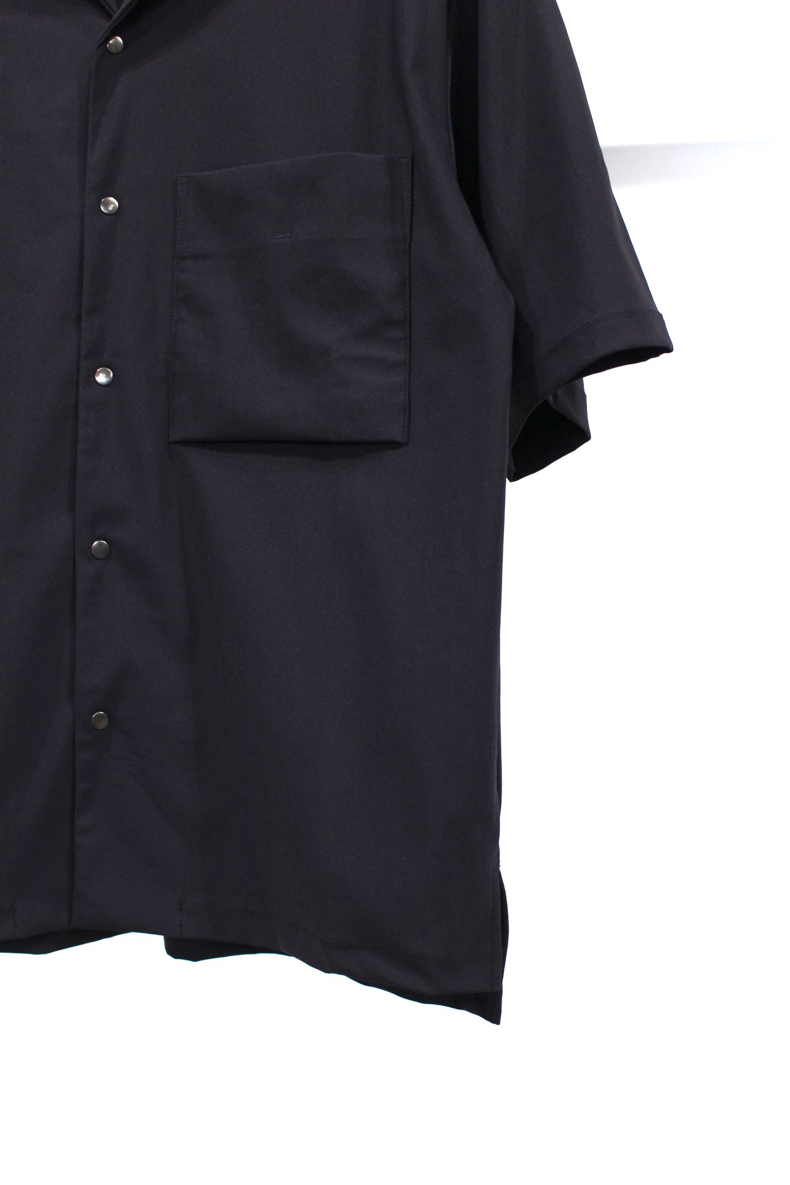 SPLIT RAGLAN SHIRT -solid-/D.NAVY