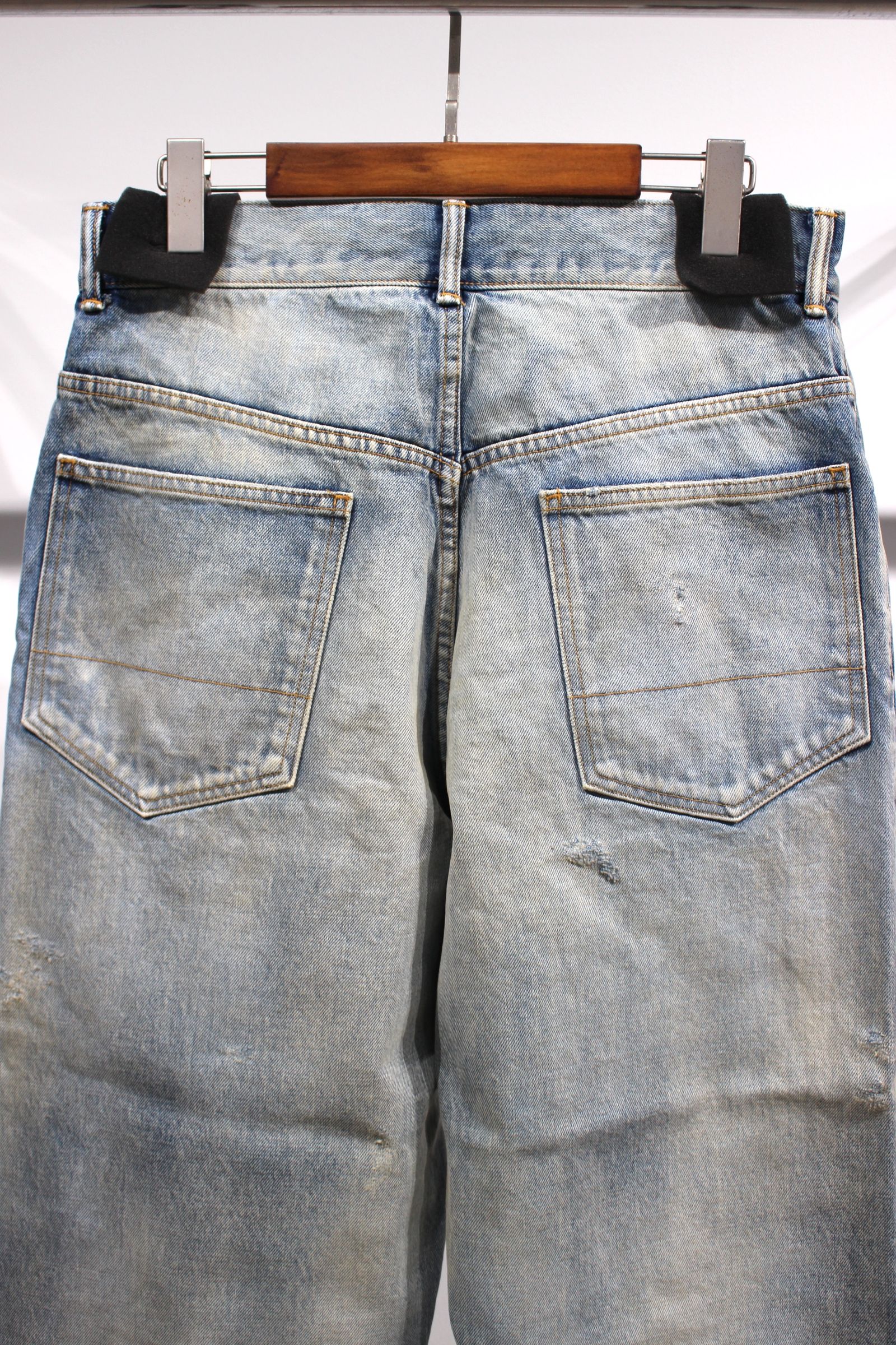 SELVEDGE TAPERED 5P DENIM PANTS/INDIGO