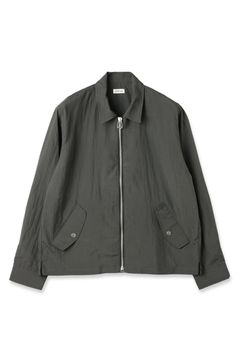 ZIP SHIRT | DARK GRAY | シャツジャケット