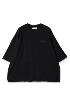 EMBROIDERY BIG TEE | BLACK | オーバーサイズT