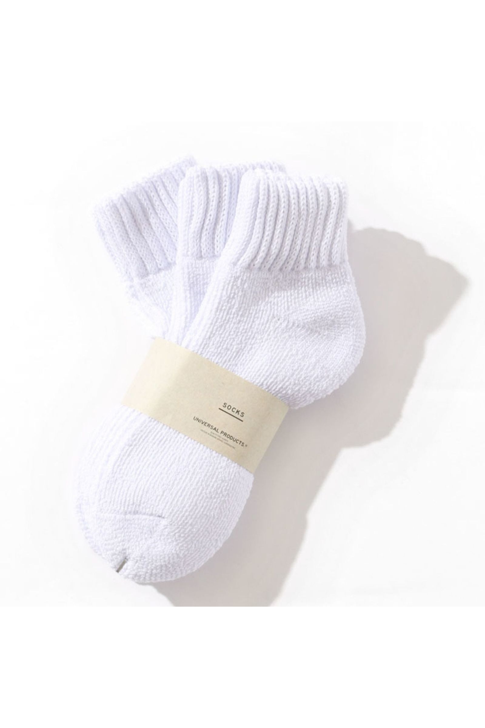 UNIVERSAL PRODUCTS - 3P Pile Socks | WHITE | ソックス | NapsNote