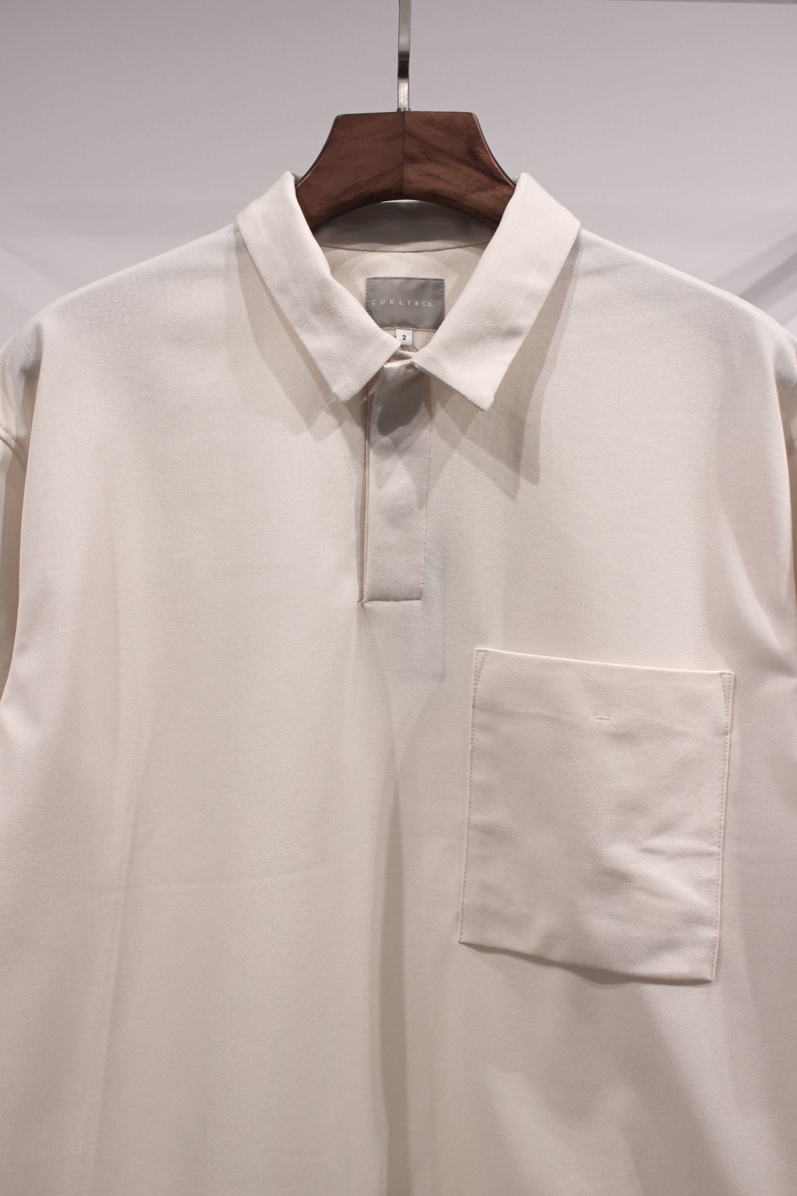 DRY T/C POLO SHIRT/ECRU