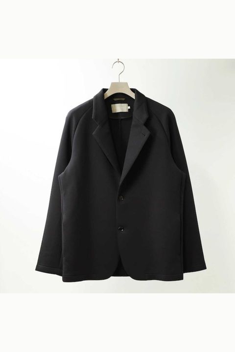 AIR DOUBLE-KNIT JACKET | BLACK | テーラードジャケット