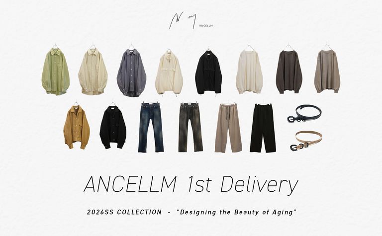 ANCELLM 26SS 1st delivery