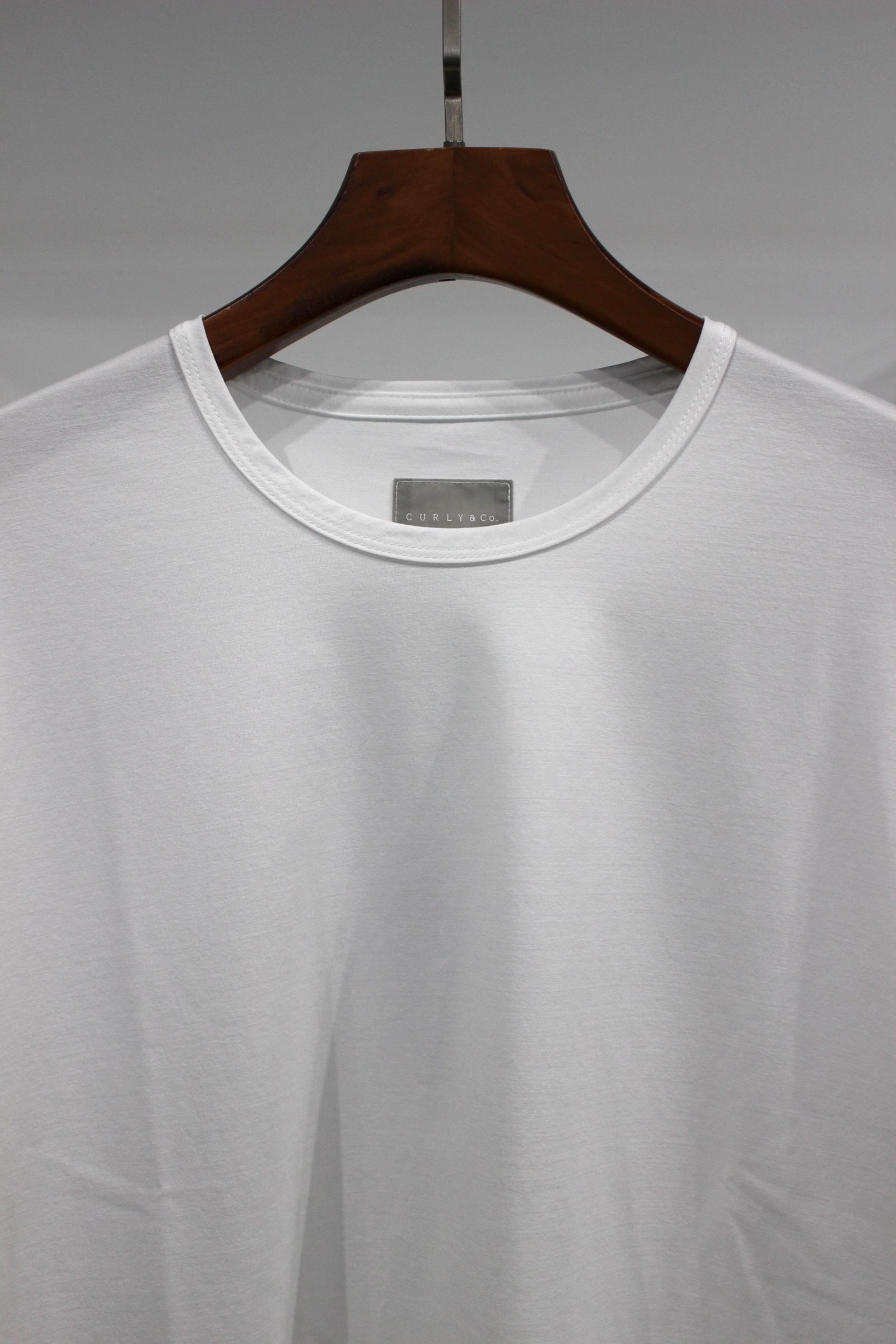 HIGH-GAUGE T/C TEE | WHITE | カットソー