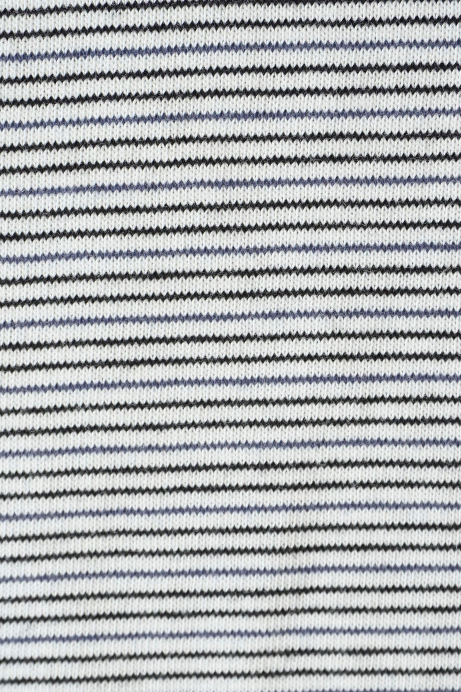BORDER WIDE S/S T-SHIRT/WHITE