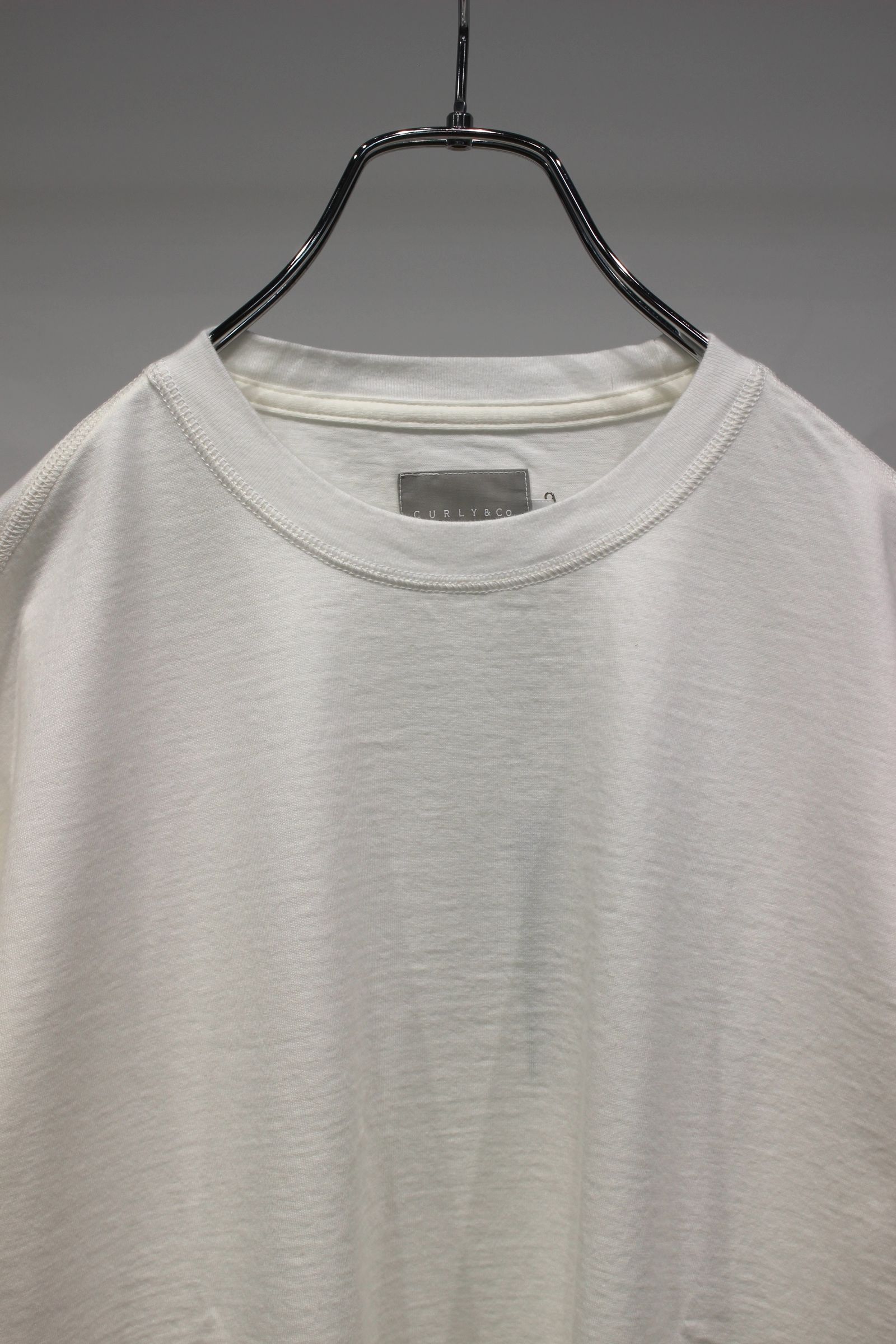 BASIC COTTON CREW-NECK TEE | WHITE | カットソー