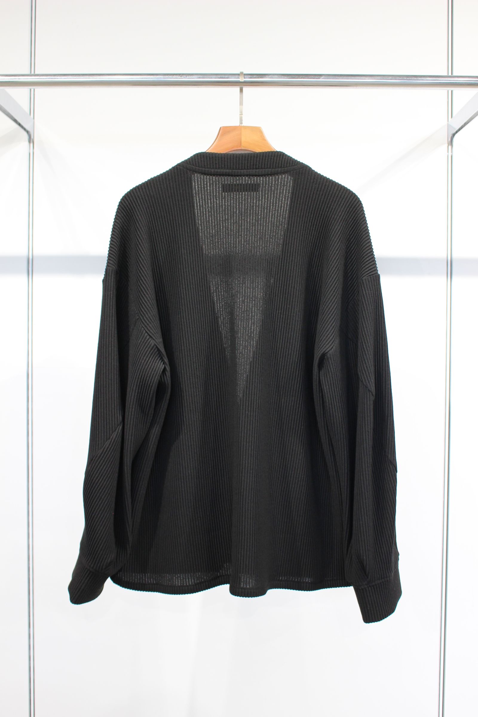 JieDa - RIPPLE CARDIGAN/BLACK | NapsNote