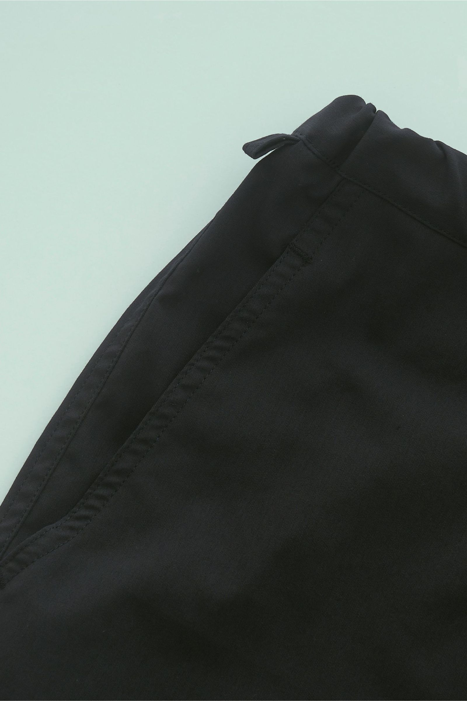 ELIAS EZ RIB TROUSERS”OX”/イージーパンツ | BLACK | パンツ