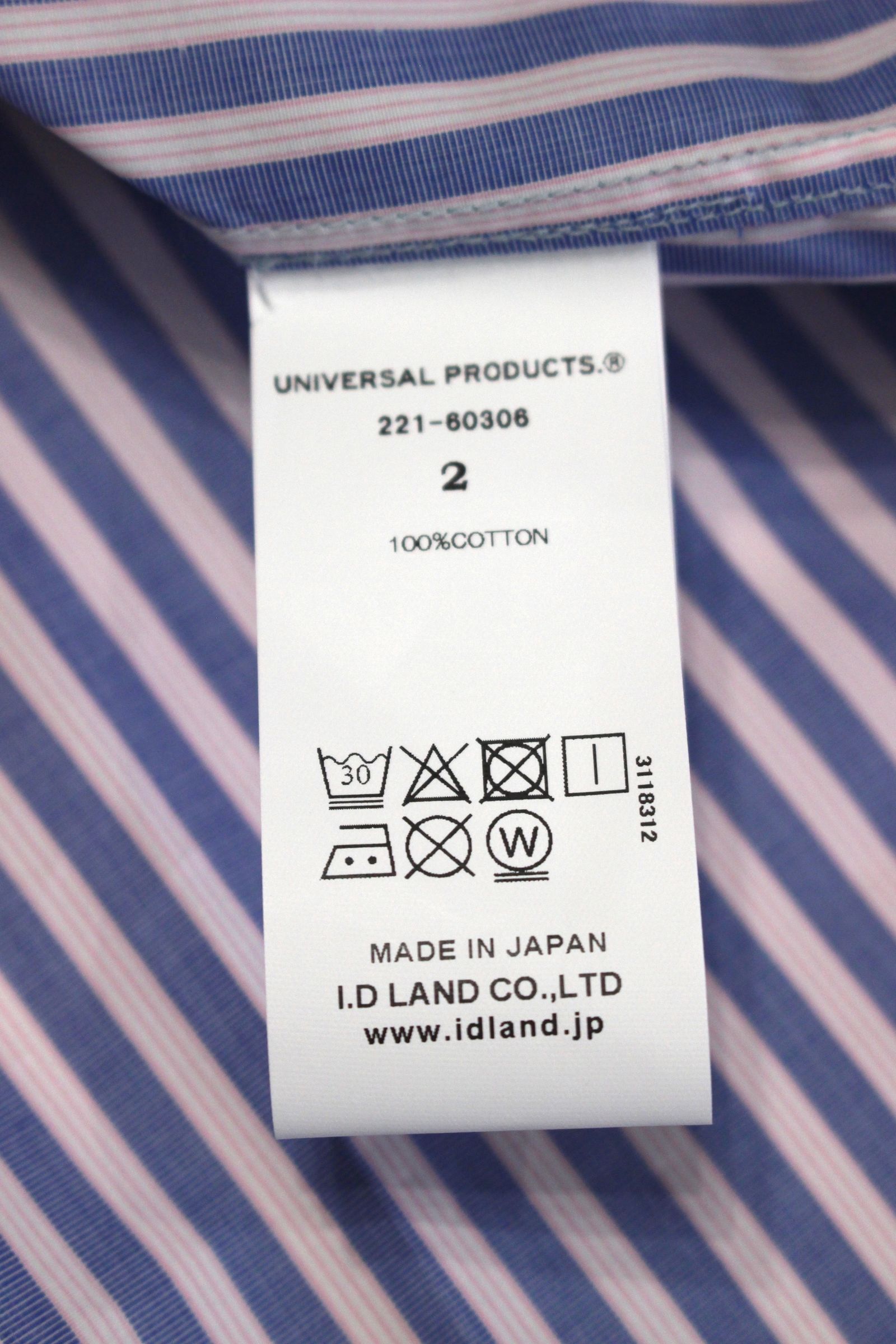 T.M. STRIPE BUTTON DOWN SHIRT/ボタンダウンシャツ