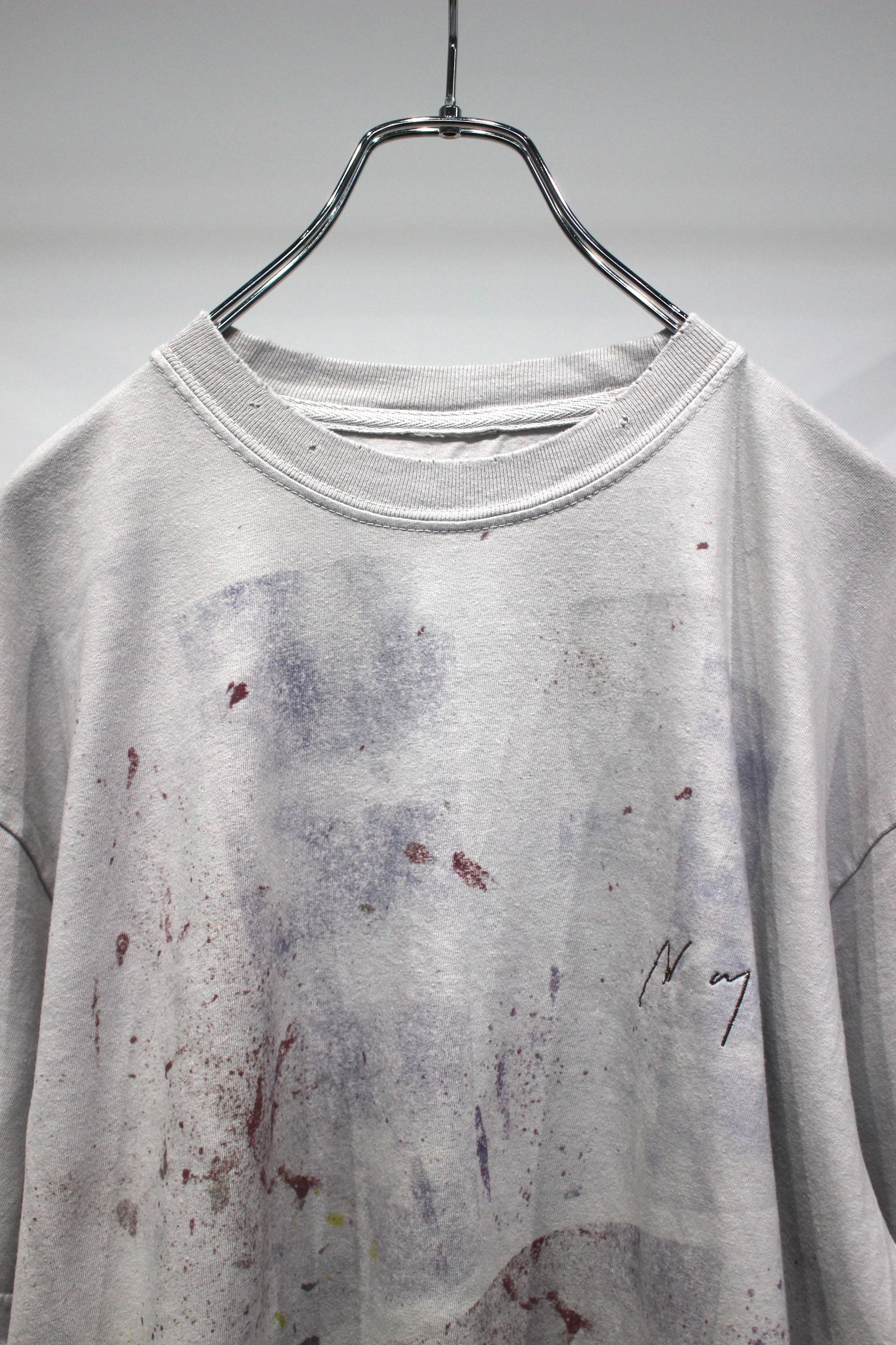 ABSTRACT T-SHIRT | GRAY | カットソー