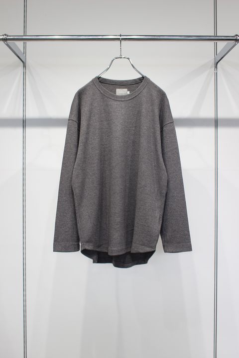 PREMIEREWARM L/S TEE (crew-neck) | M.GRAY | カットソー