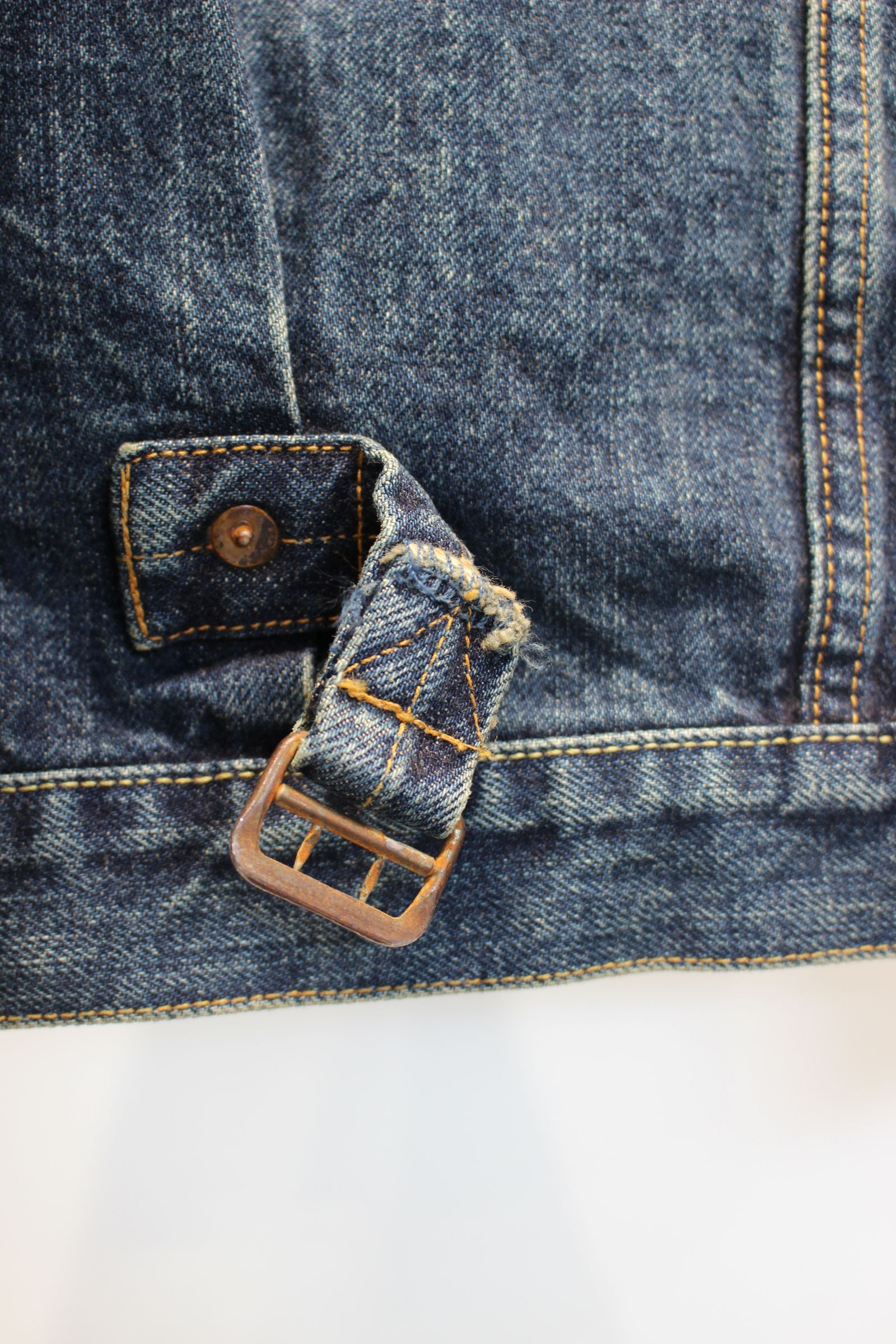 CLASSIC HEAVY KIBATA SHUTTLE HYPER BIG WWII "1ST" DENIM JACKET | C.NAVY | デニムジャケット