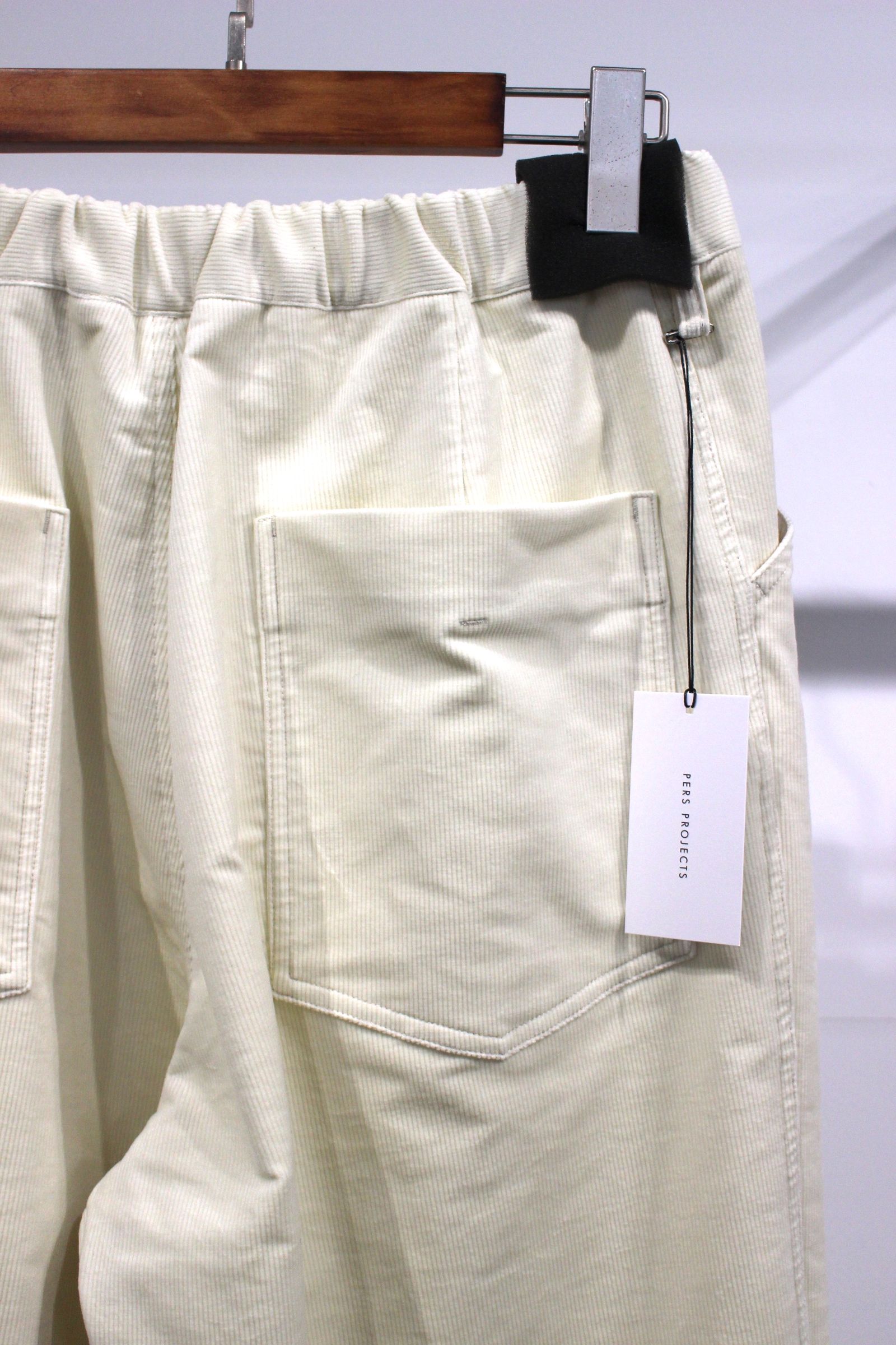 DEVIN Cords Ez Trousers | IVORY | パンツ