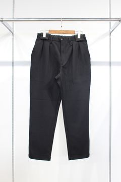 PONTE ROME CLASSIC TAPERED PANTS | BLACK | 2タックパンツ