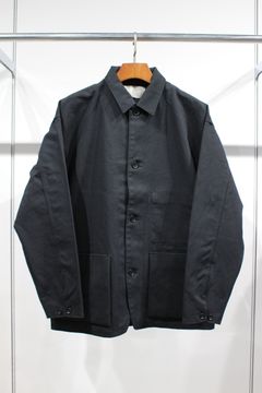 HARD TWILL COVERALL/BLACK