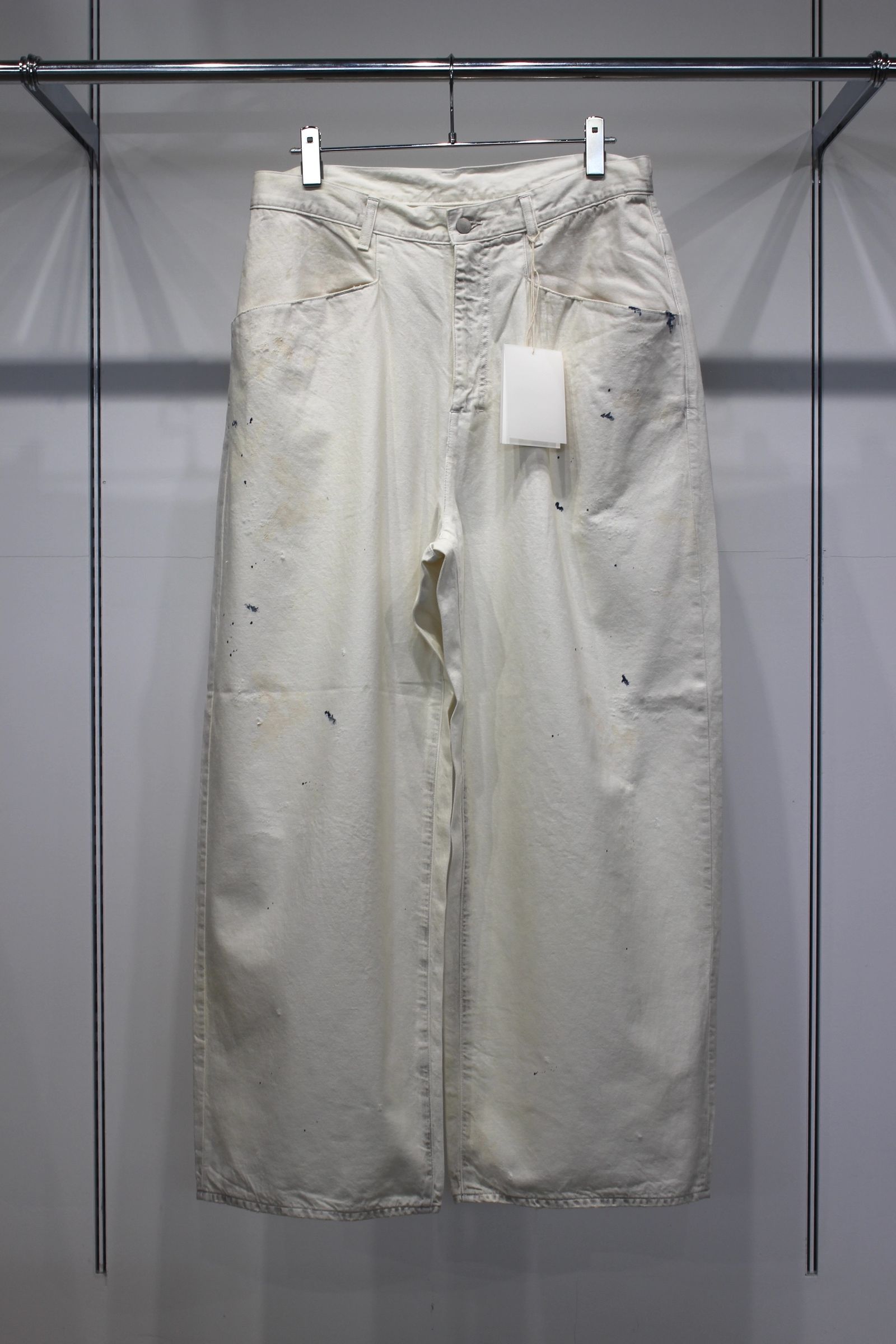#06 AGING 10oz type-C | WHITE | デニムパンツ