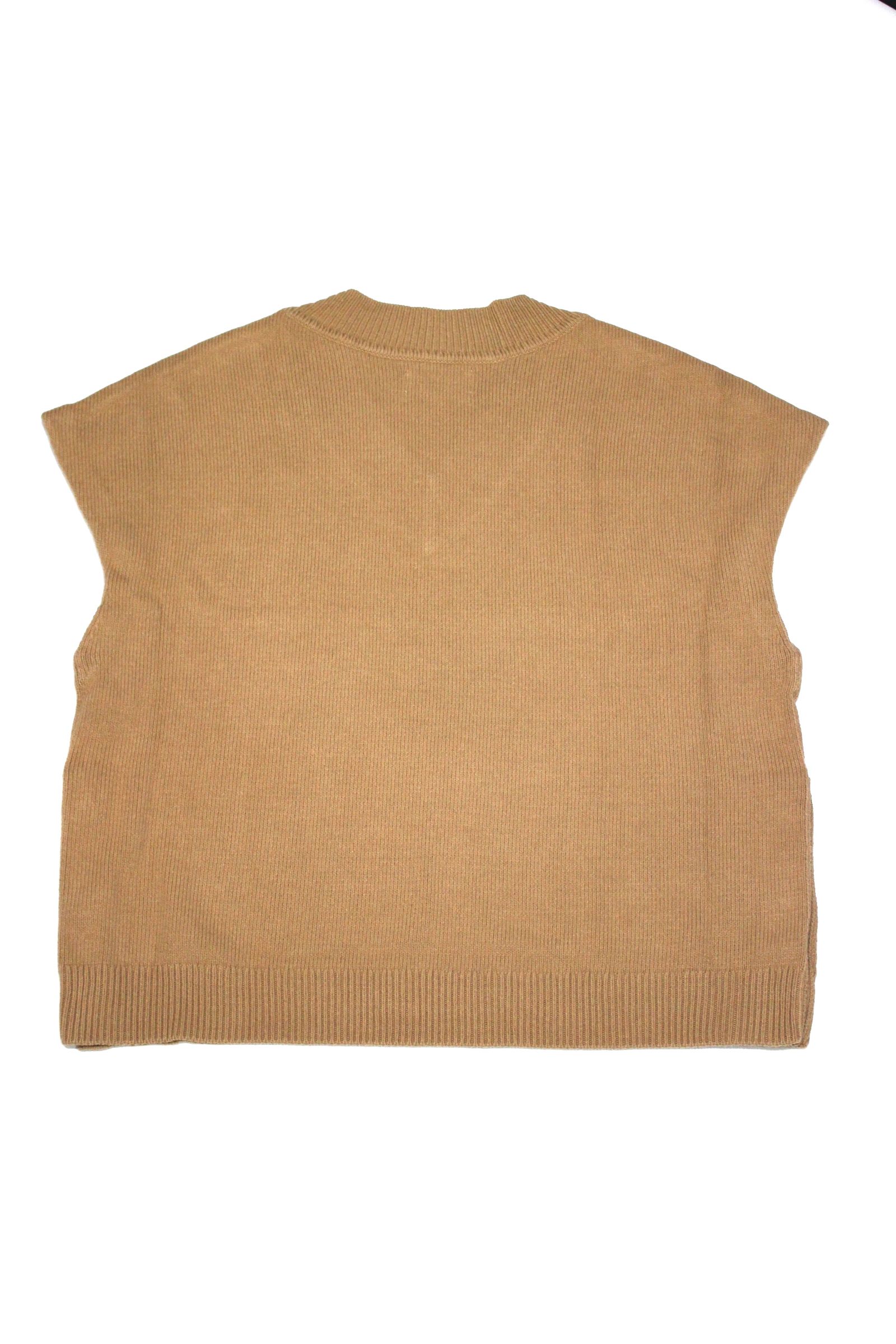 V NECK KNIT VEST/ニットベスト