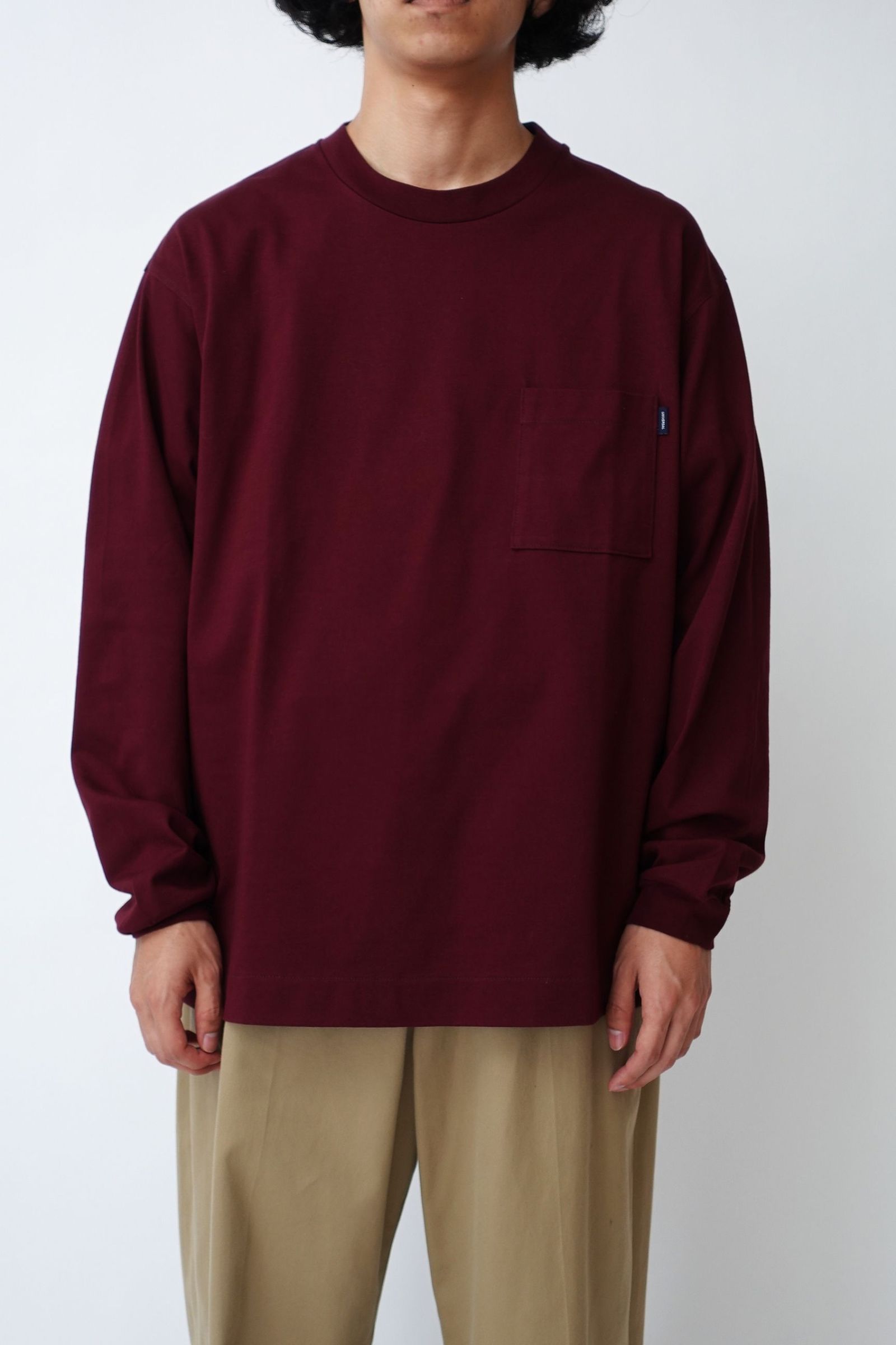 PIS NAME L/S T-SHIRT/カットソー