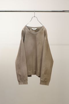 UNEVENNESS SWEAT SHIRT | SAND | スウェット