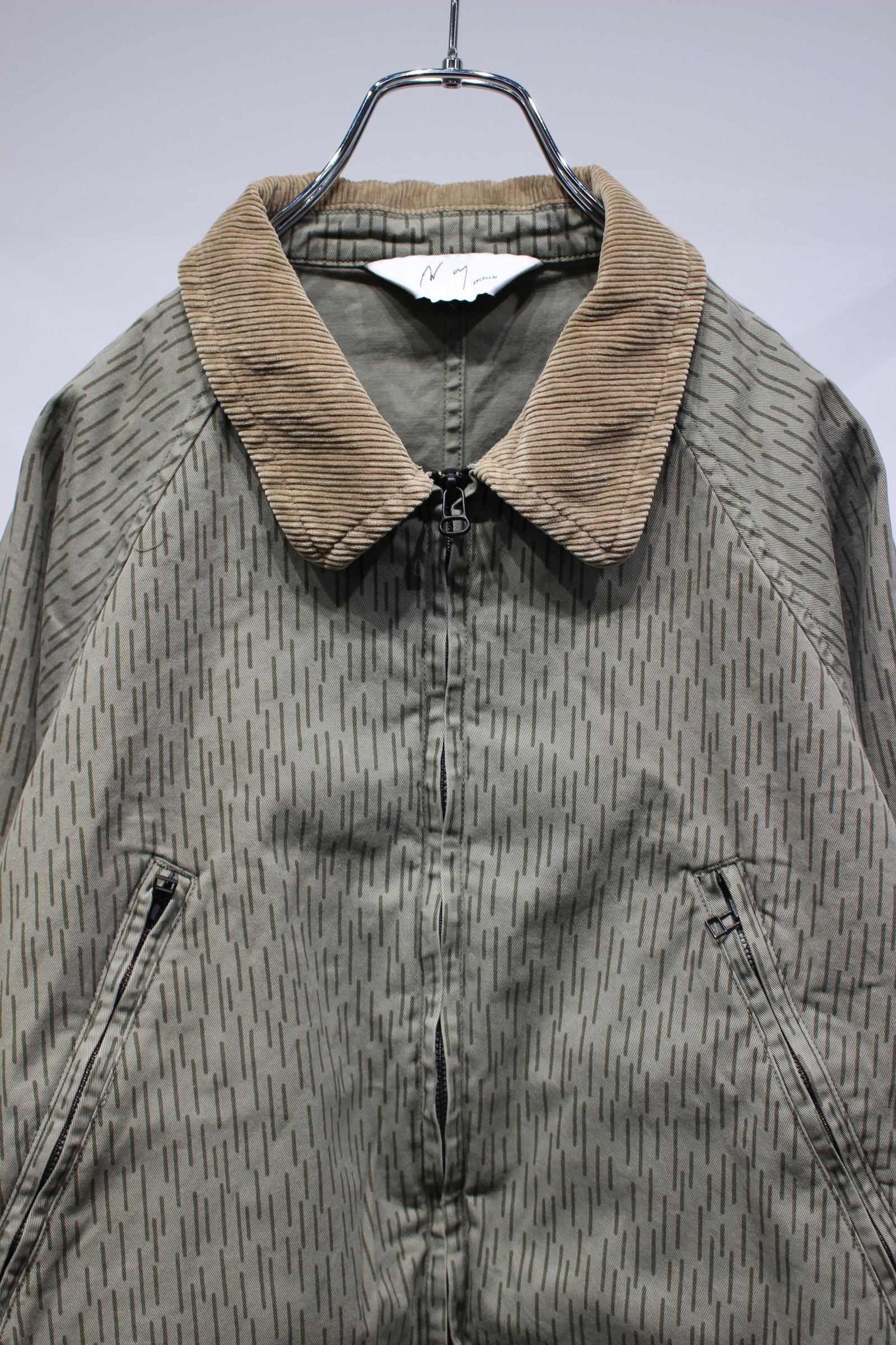 CAMO ZIPUP JACKET | RAIN DROP CAMO | ジャケット