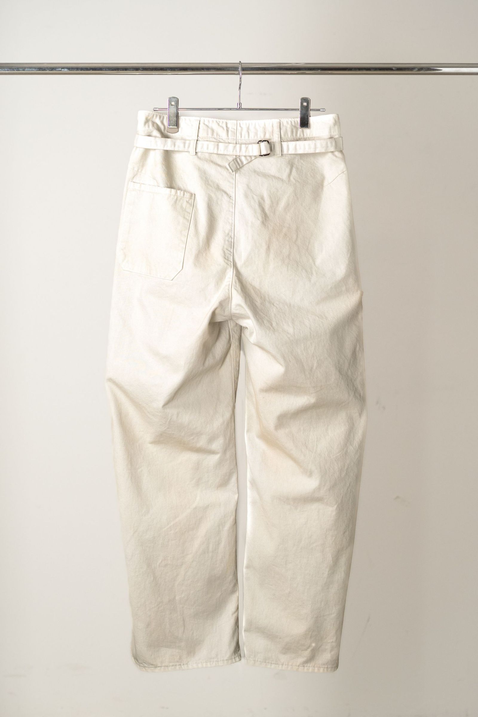 DENIM PAINTER PANTS | G.WHITE | ペインターパンツ