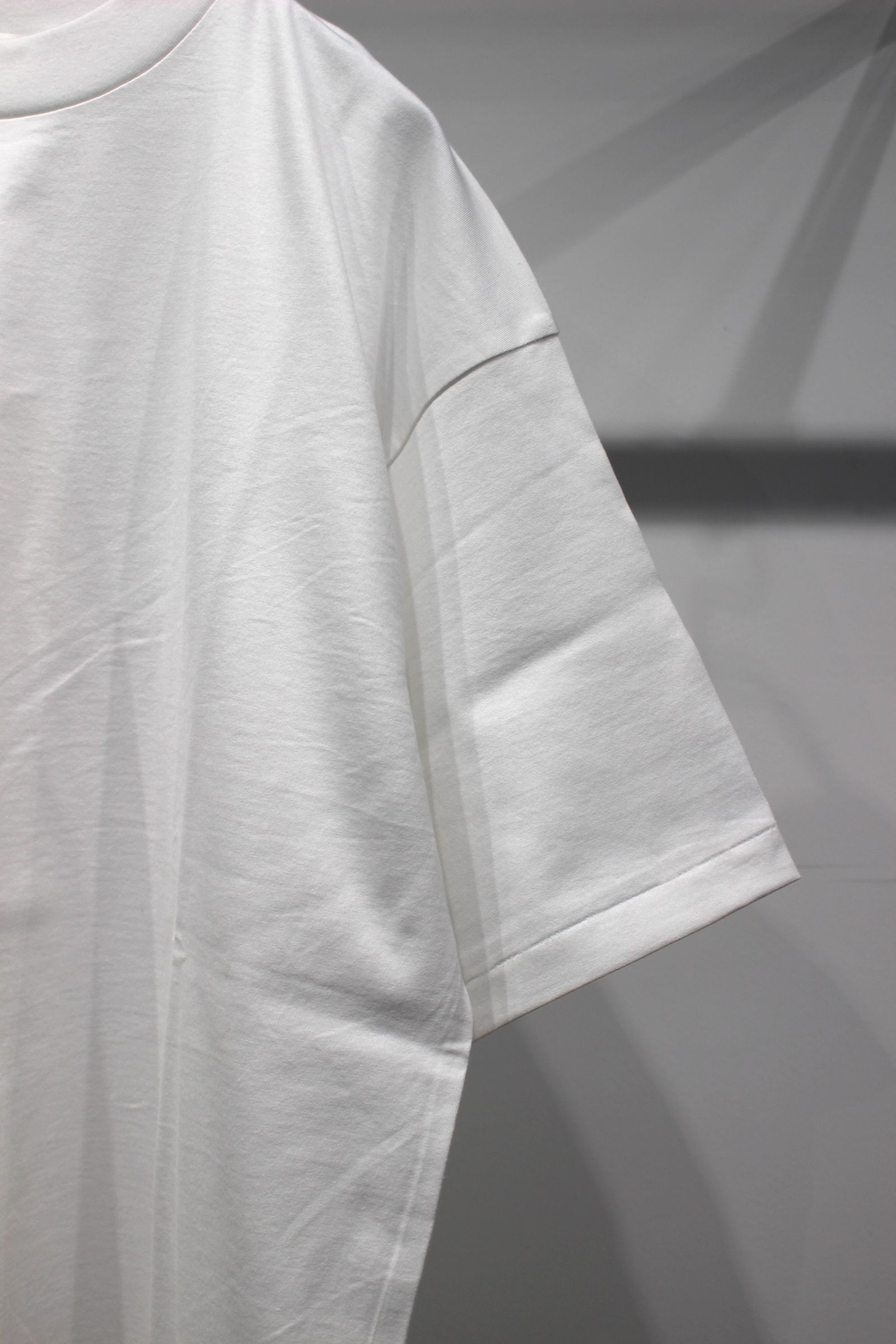 HIGH GAUGE SUVIN JERSEY S/S TEE | PURE WHITE | カットソー