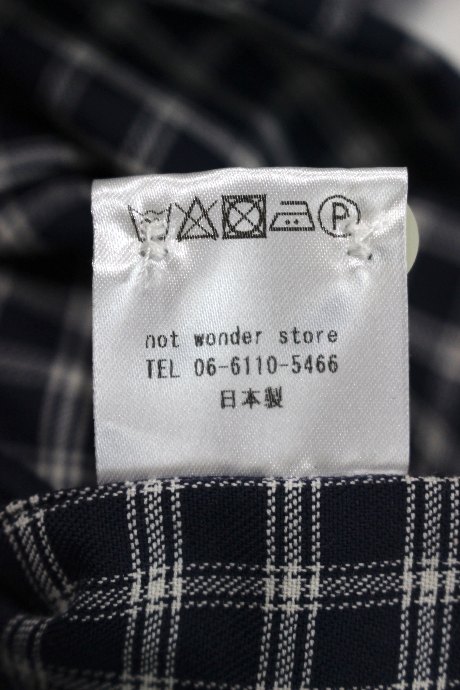 wonderland - Big check shirts/ビッグシャツ | NapsNote