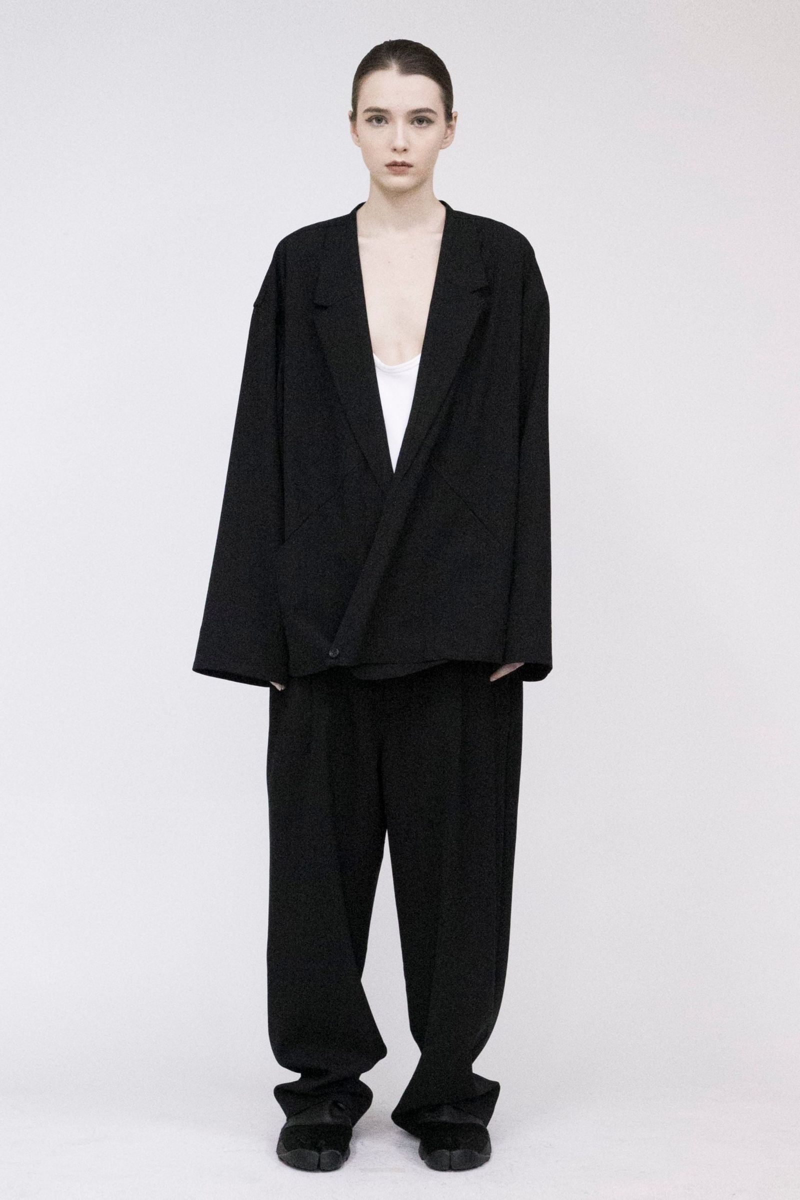 Clear Twill Cardigan/ジャケットカーディガン