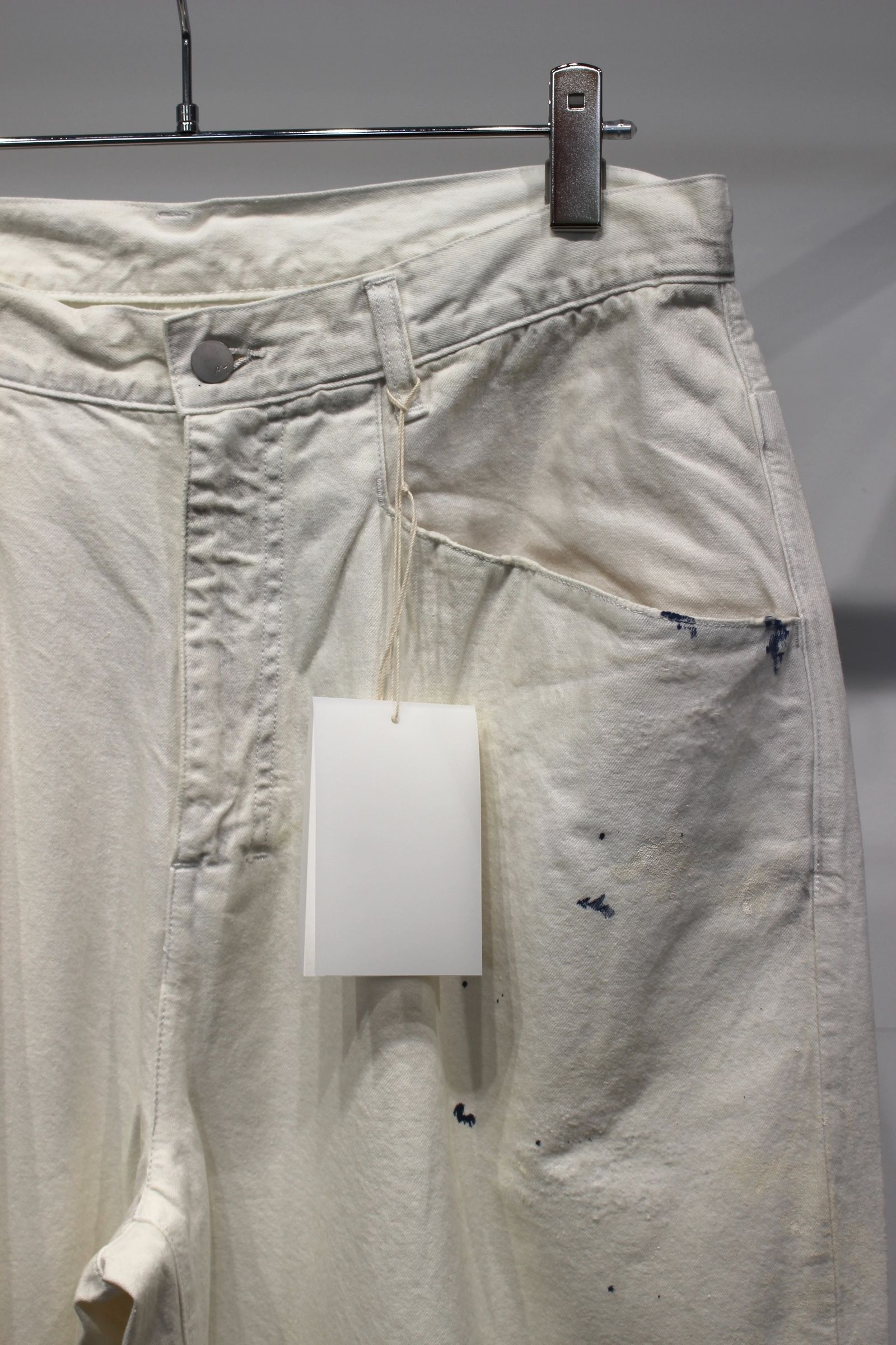 #06 AGING 10oz type-C | WHITE | デニムパンツ