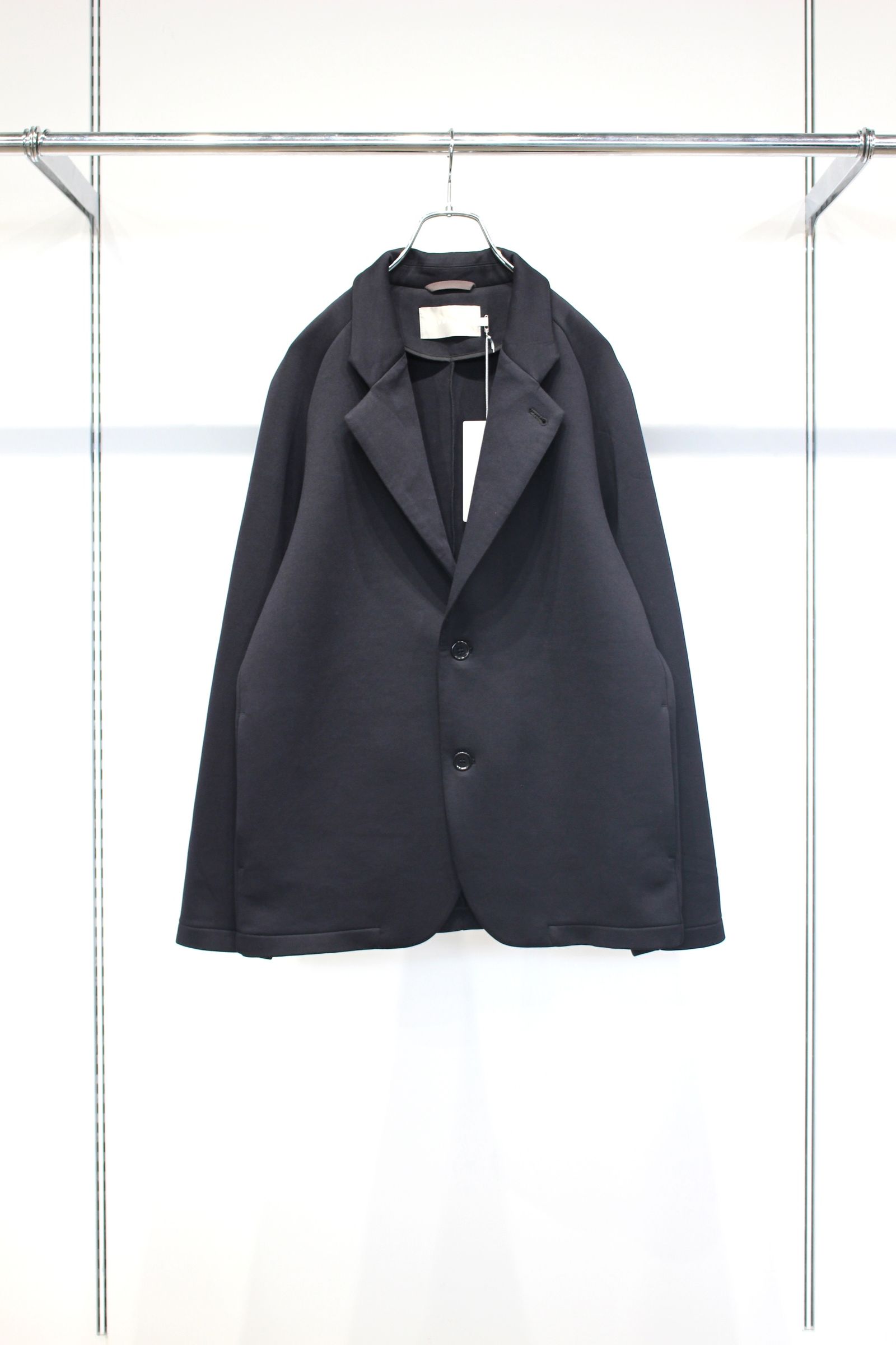 AIR DOUBLE-KNIT JACKET | BLACK | テーラードジャケット