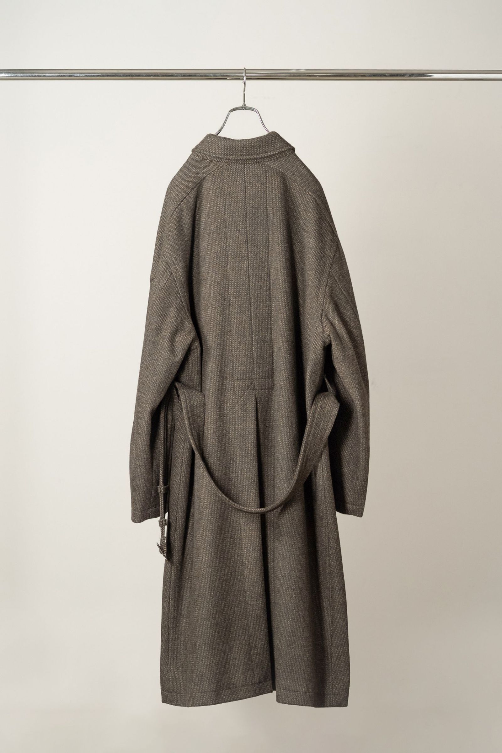 WOOL BLANKET BALMACAAN COAT | D.BROWN | コート