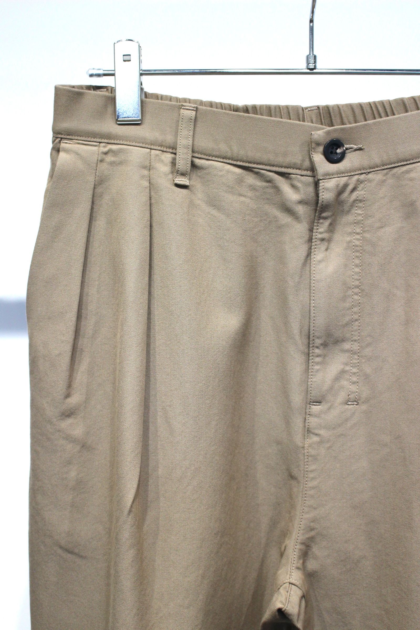 W/C AGING SLACKS | BEIGE | スラックス
