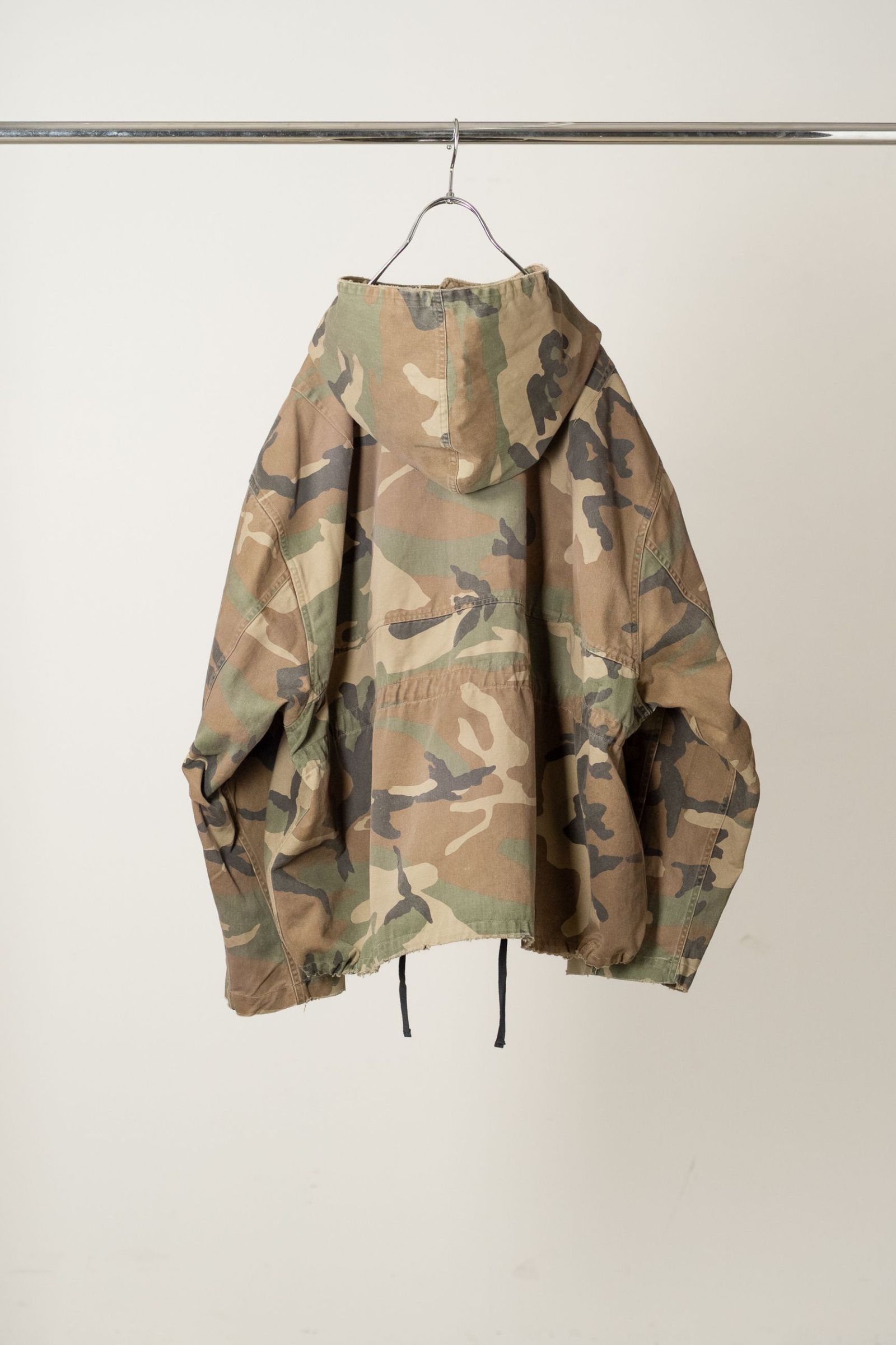 CAMO OVER HOODIE | WOODLAND | 迷彩ジャケット