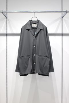 DRY COOL TRICOT SHIRT JACKET | MOSS GRAY | シャツジャケット