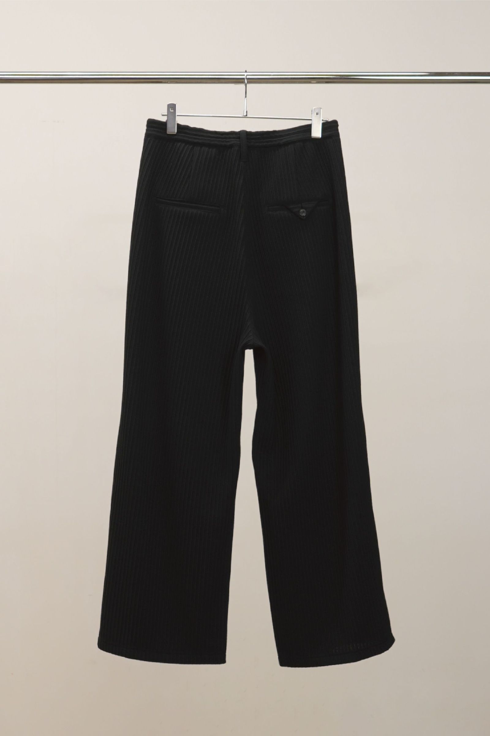 WIDE EASY PANTS | BLACK | イージーパンツ