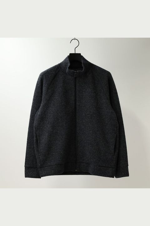 WOOL Q/G KNIT DRIVER'S JACKET | MIDNIGHT | ドライバーズジャケット