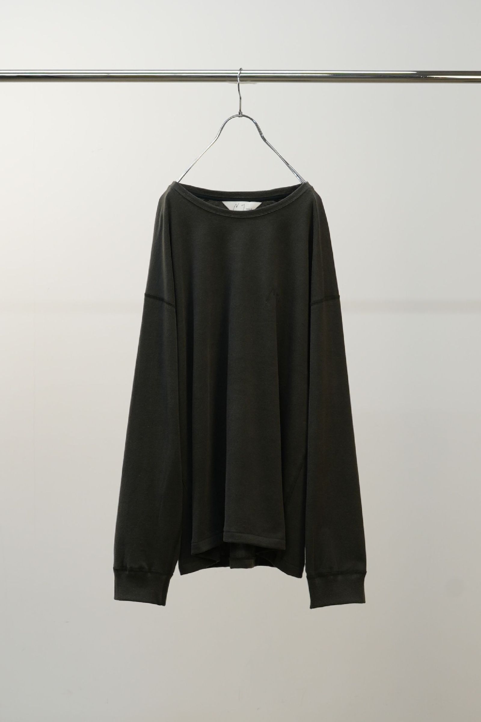 UNEVENNESS LS T-SHIRT | BLACK | カットソー