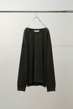 UNEVENNESS LS T-SHIRT | BLACK | カットソー