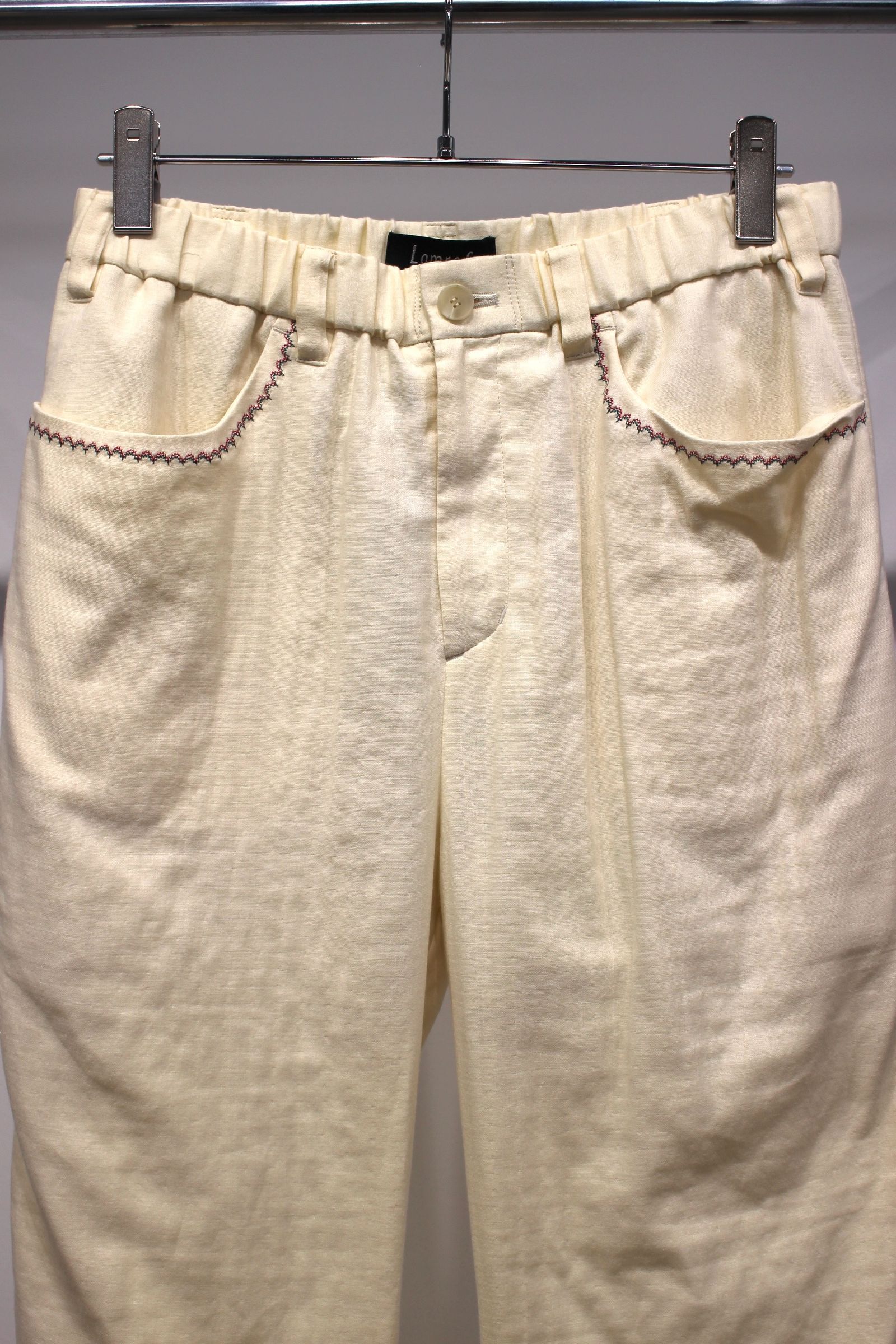 Nonsectarian Pants | OFF WHITE | イージースラックス