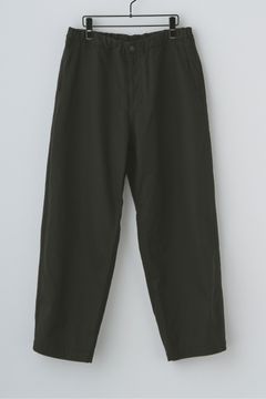 ARON EZ TROUSERS “twill” | BLACK | パンツ