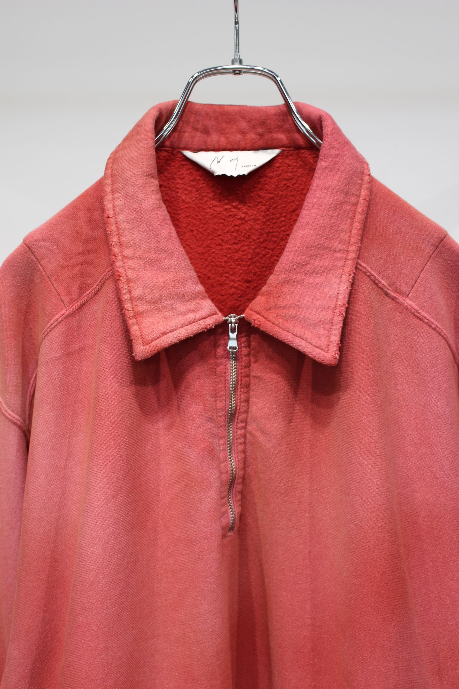 FLEECE-LINED SWEAT PULLOVER | RED | スウェット