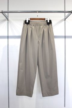 SORONA® TRICOT WIDE PANTS -solid-/TAUPE
