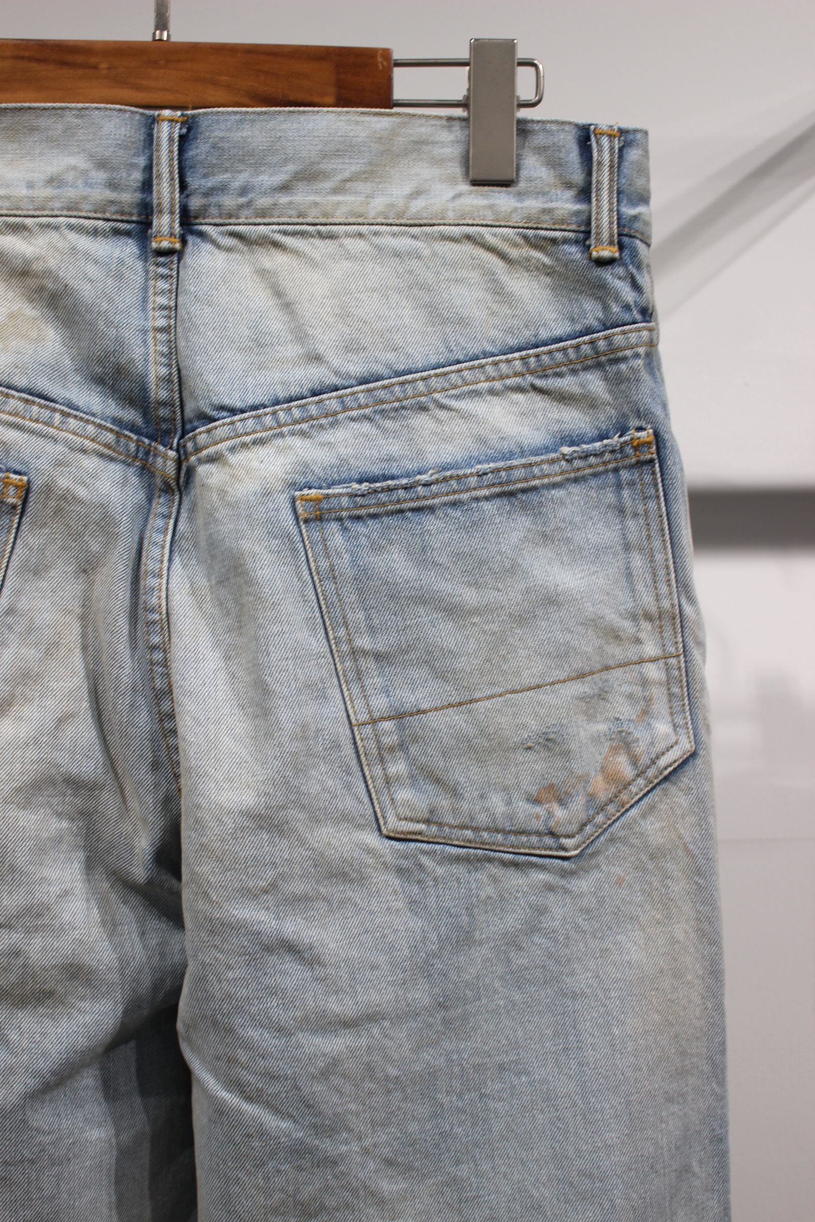 ANCELLM - SELVEDGE DENIM STRAIGHT 5P PANTS/ INDIGO | NapsNote