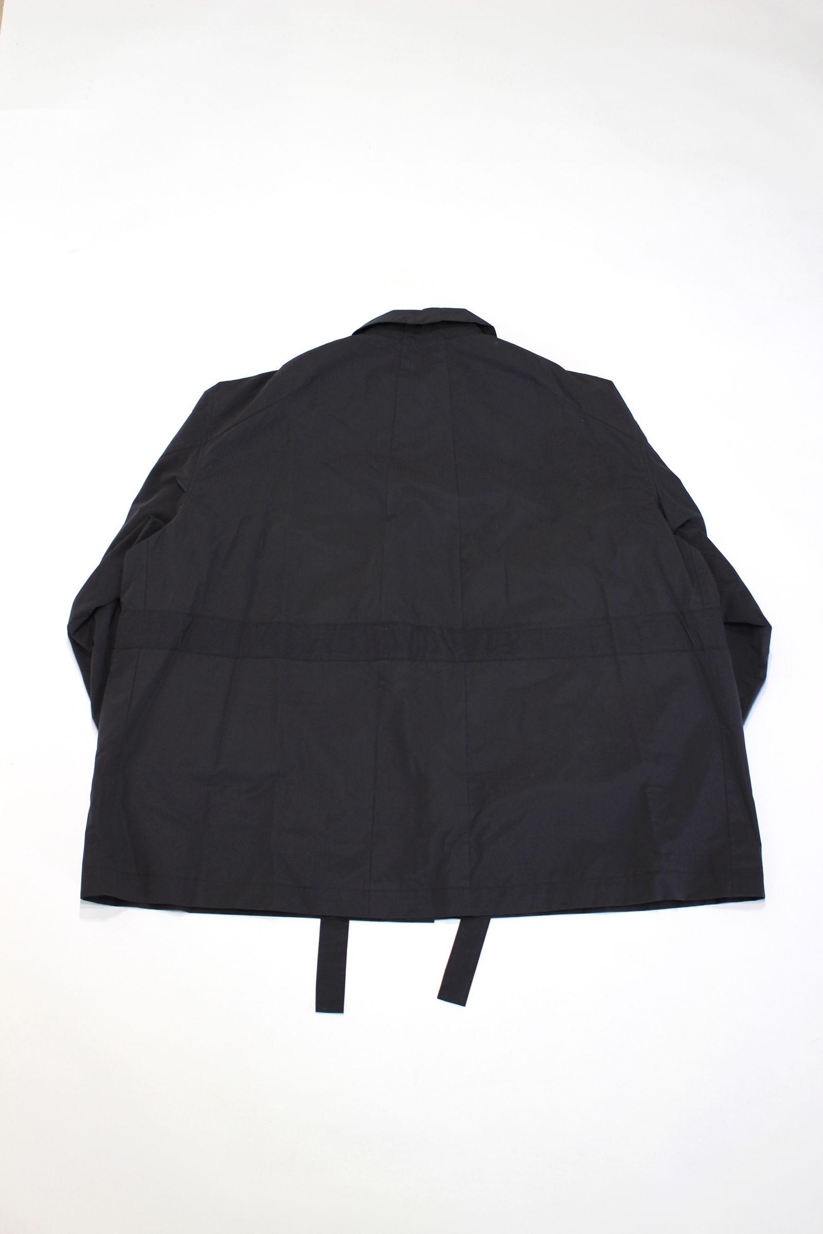 splitting ripstop wide jacket | BLACK | ジャケット