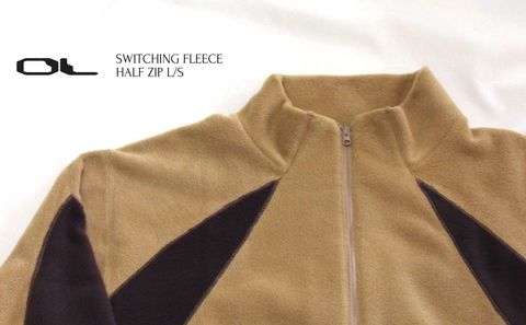 OL | SWITCHING FLEECE HALF ZIP L/S | 商品説明